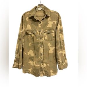 Cotton On Camouflage Shirt